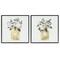 Stupell Industries Glam Detailed Perfume Bouquets 2pc Framed Giclee Set Design by Nan